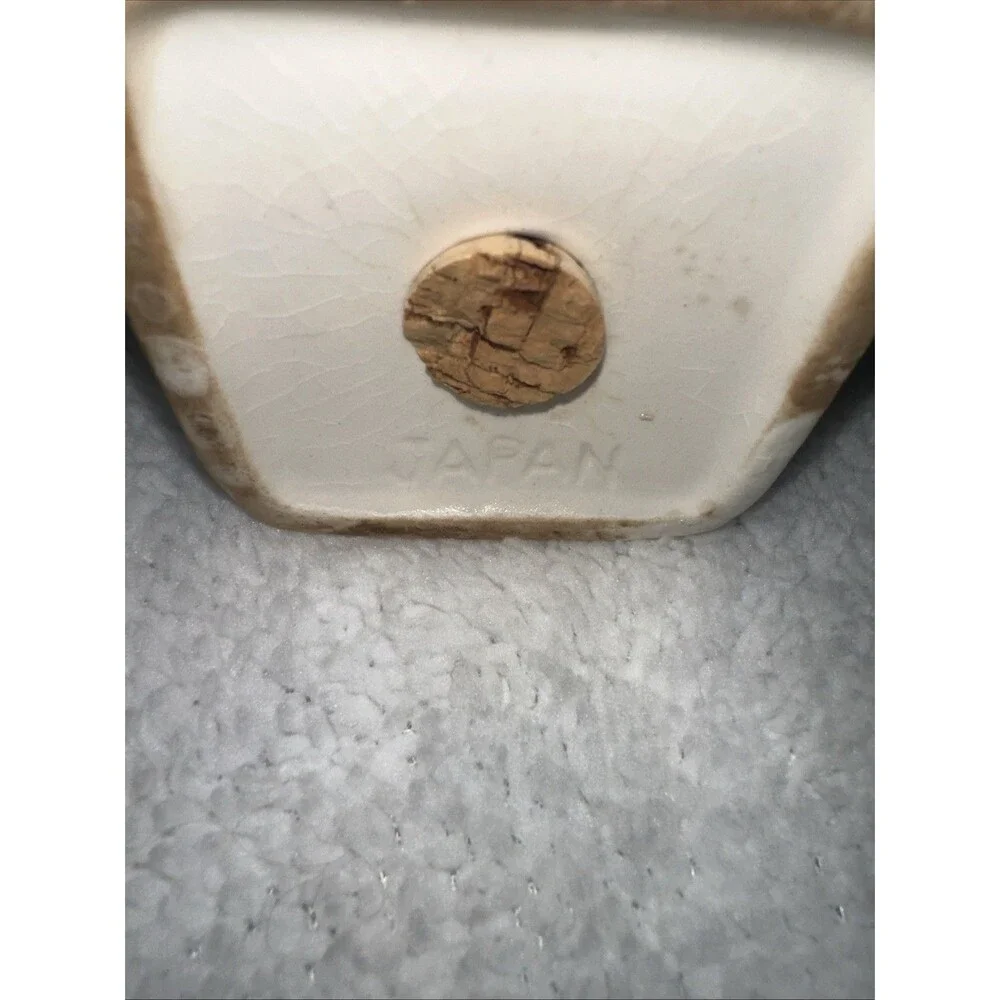 Ivy Ceramic Salt And Pepper Shaker Set Made In Japan